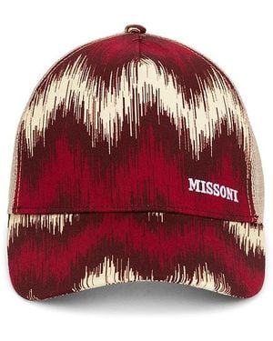 Missoni Trucker Hat - Red