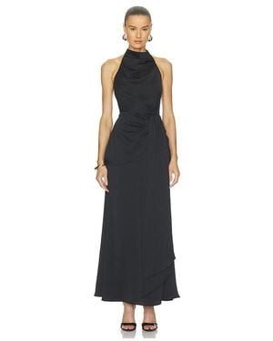 Elliatt Auriella Halter Maxi Gown - White