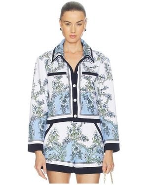 Veronica Beard GILET NOVELLE en Blue - Bleu