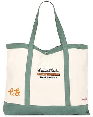Critical Slide Business Beach Bag - Green