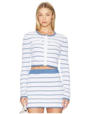 LoveShackFancy Lamiya Cardigan - White