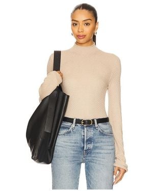 Lovers + Friends Kori Funnel Neck Top - Blue