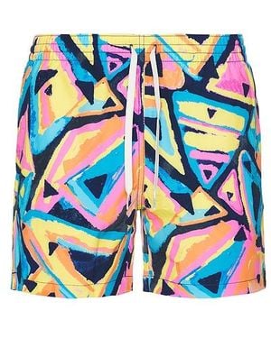 Chubbies The Exploding Nachos 5.5 Swim Short - Blue