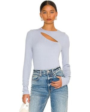 Lamade Verge Peek A Boo Long Sleeve Top - Black