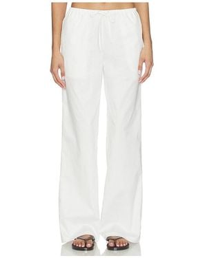 ALL THE WAYS Lyndzi Drawstring Pant - White