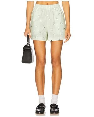 ROTATE BIRGER CHRISTENSEN Poplin Short - マルチカラー