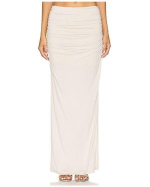 Nia Selena Skirt - White