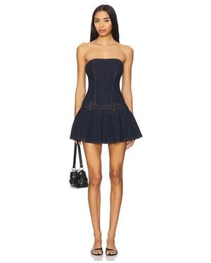 Lioness Bloom Mini Dress - Blue