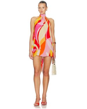 Away That Day Ibiza Dress - Orange
