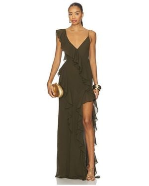 Ronny Kobo Olivialle Dress - Green