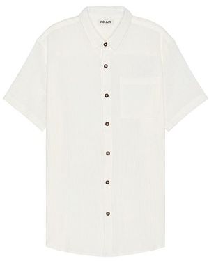 Rolla's Bon Crepe Shirt - White