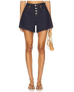 7 For All Mankind Kori Shorts En Color Azul Talla (También En 25, 26, 27, 28, 30, 31)