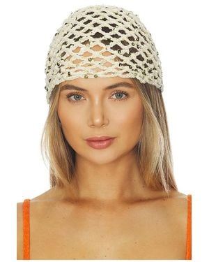 Lovers + Friends Tanya Crochet Hat - Natural