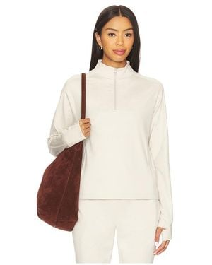 Varley Lamia Half Zip Midlayer - Natural