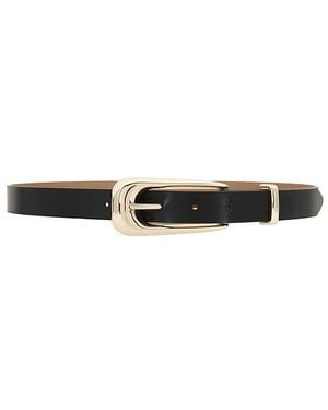 Ettika Large Signature Buckle Belt - Black