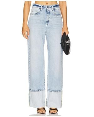ICON DENIM Kiki Wide Leg Jeans - Blue