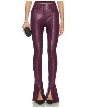 Norma Kamali Spat Jeans - Red