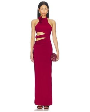 Maygel Coronel Maxikleid Tempus - Rot