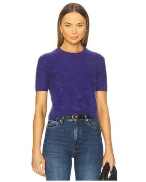 Autumn Cashmere Top Cuello Redondo En Color Azul Marino Talla (También En M, S, Xs)