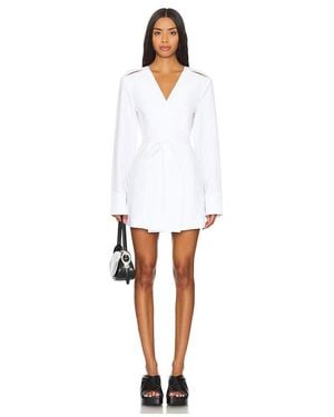 Alexander Wang Kleid Mainline Slit Tailored - Weiß