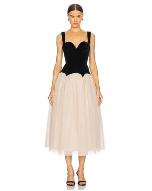 LPA Estella Midi Dress - White
