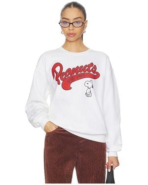 Junk Food Sudadera Peanuts En Color Blanco Talla (También En M, S, Xl/1X, Xs)