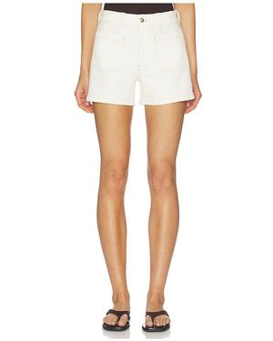 Madewell Emmy Shorts En Color Ivory Talla (También En 26, 27, 30, 31, 32, 33) - Blanco