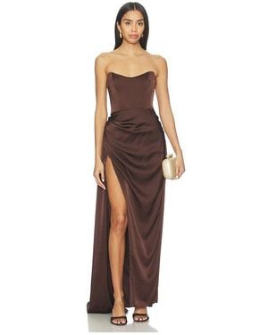 Katie May Bita Gown - Brown