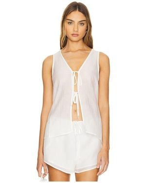 SNDY'S Bijou Top - White