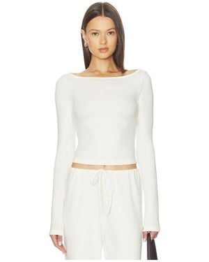 WellBeing + BeingWell Sawyer Top - White