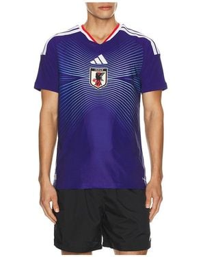 adidas Originals Jfa Japan 26 27 Home World Cup Jersey - Blue
