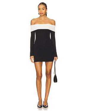ALL THE WAYS Monica Off Shoulder Dress - Black