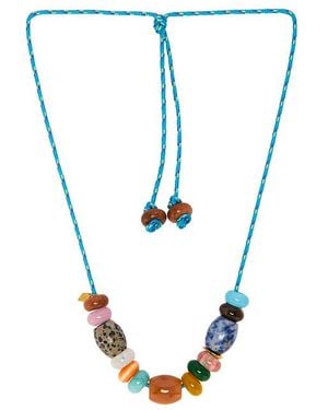 Anni Lu Collar Poolside En Color Azul Talla