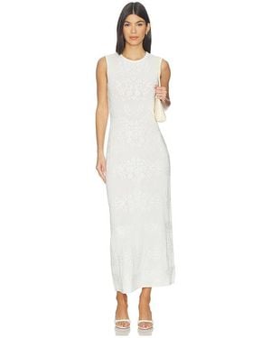 ALIGNE Maxikleid Ashley - Weiß