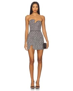 Amanda Uprichard Kleid Puzzle - Schwarz