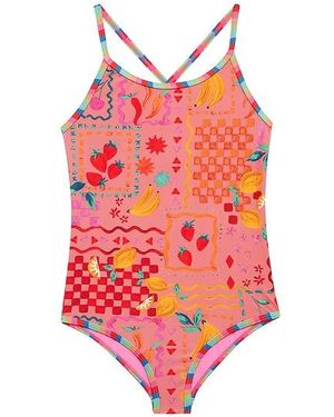 Beach Riot Little Julia One Piece - Red