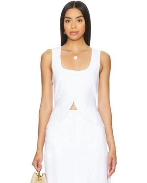Faithfull the Brand Stanze Vest - White