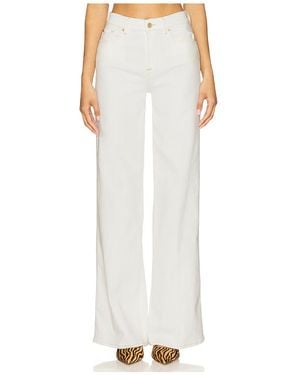 7 For All Mankind Weiter Schnitt Lotta - Weiß