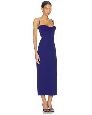 bardot paola halter midi dress Paola Halter Linen Midi Dress (Women)