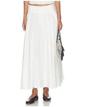 The Line By K Falda Lowe En Color Blanco Talla (También En M, Xl)