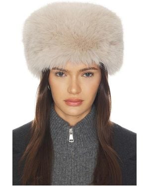 Unreal Fur Natasha Hat - Natural