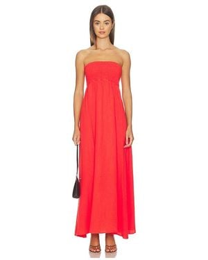 Beach Riot Yula Maxi Dress - Red