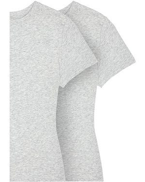 Skims Cotton Jersey 2 Pack T-Shirt - ホワイト