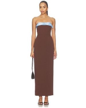 Sonya Moda Vestido Ivrea En Color Marrón Talla (También En Xs, S, M, Xl) - Multicolor
