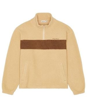 Rhythm Essential Quarter Zip - Natural