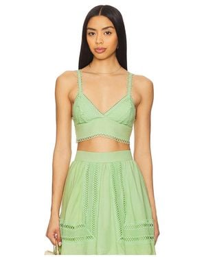 Peixoto Crop-Top Jasmine - Grün