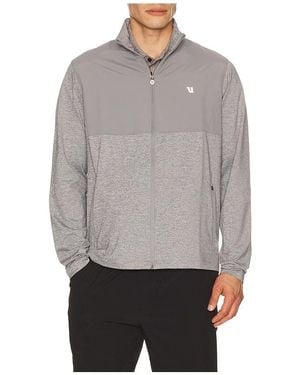 Vuori Sunday Element Track Jacket - Gray