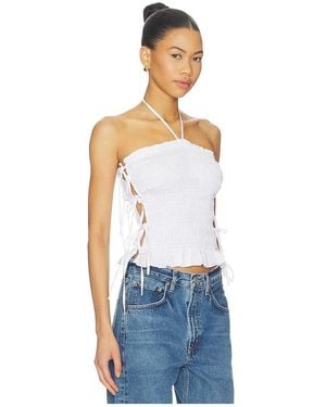 Lovers + Friends Sarina Top - Blue