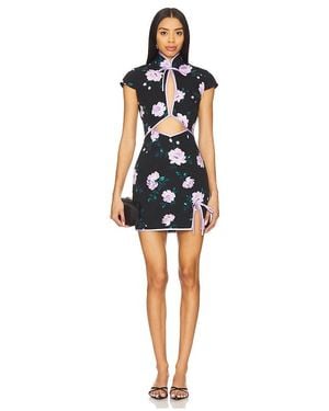 SAU LEE Betsy Dress - Black