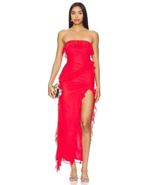MORE TO COME Kleid Frankie - Rot